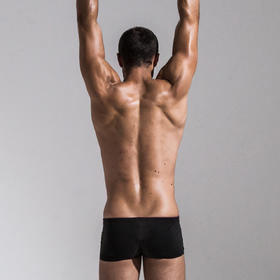 ROM Athletic Male Humerus Elevation Back View — figure reference